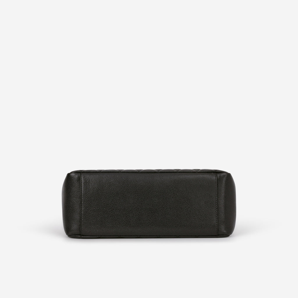 Chanel GST - Black Caviar | Silver Hardware