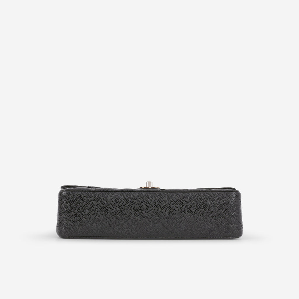Chanel Medium Classic Flap - Black Caviar | Silver Hardware (2014)