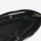 Chanel Nano 31 Clutch on Chain - Black Glazed Calfskin | Champagne Gold Hardware