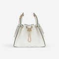 Chanel Small 25 Hobo - White Braided Raffia | Gold Hardware