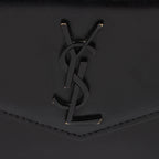 Saint Lauent Calfskin Monogram Uptown Baby Pouch (SHF-3t9Yvn)
