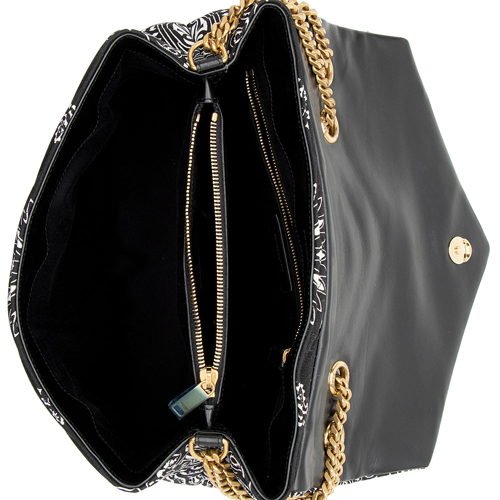 Saint Laurent Bandana Print LouLou Medium Shoulder Bag (SHF-14678)