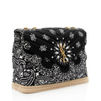 Saint Laurent Bandana Print LouLou Medium Shoulder Bag (SHF-14678)
