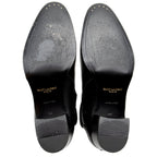 Saint Laurent Belted Leather Jodhpur Bootie - Size 6 / 36 (SHF-16623)
