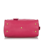 Saint Laurent Cabas Chyc Leather Satchel (SHG-26755)