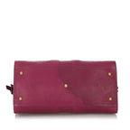 Saint Laurent Cabas Chyc Ligne Leather Handbag (SHG-26756)
