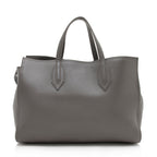Saint Laurent Calfskin Amber Medium Tote (SHF-12534)