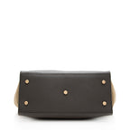 Saint Laurent Calfskin Cabas Downtown Small Satchel (SHF-19706)