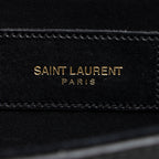 Saint Laurent Calfskin Cassandra Tassel Clutch (SHF-18666)