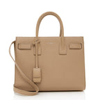 Saint Laurent Calfskin Classic Sac de Jour Nano Tote (SHF-16258)