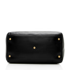 Saint Laurent Calfskin Duffle 12 Satchel (SHF-14163)