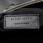 Saint Laurent Calfskin Duffle 12 Satchel (SHF-14163)
