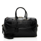 Saint Laurent Calfskin Duffle 12 Satchel (SHF-14163)