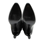 Saint Laurent Calfskin Woven Kim Knee High Boots - Size 8.5 / 38.5