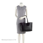Saint Laurent Calfskin Large Shopping Tote - FINAL SALE (SHF-16264)