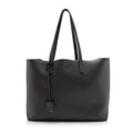 Saint Laurent Calfskin Large Shopping Tote (SHF-16993)