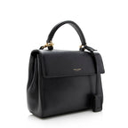 Saint Laurent Calfskin Moujik Small Satchel (SHF-16543)