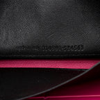 Saint Laurent Calfskin Y Ligne Zip Around Wallet (SHF-15139)