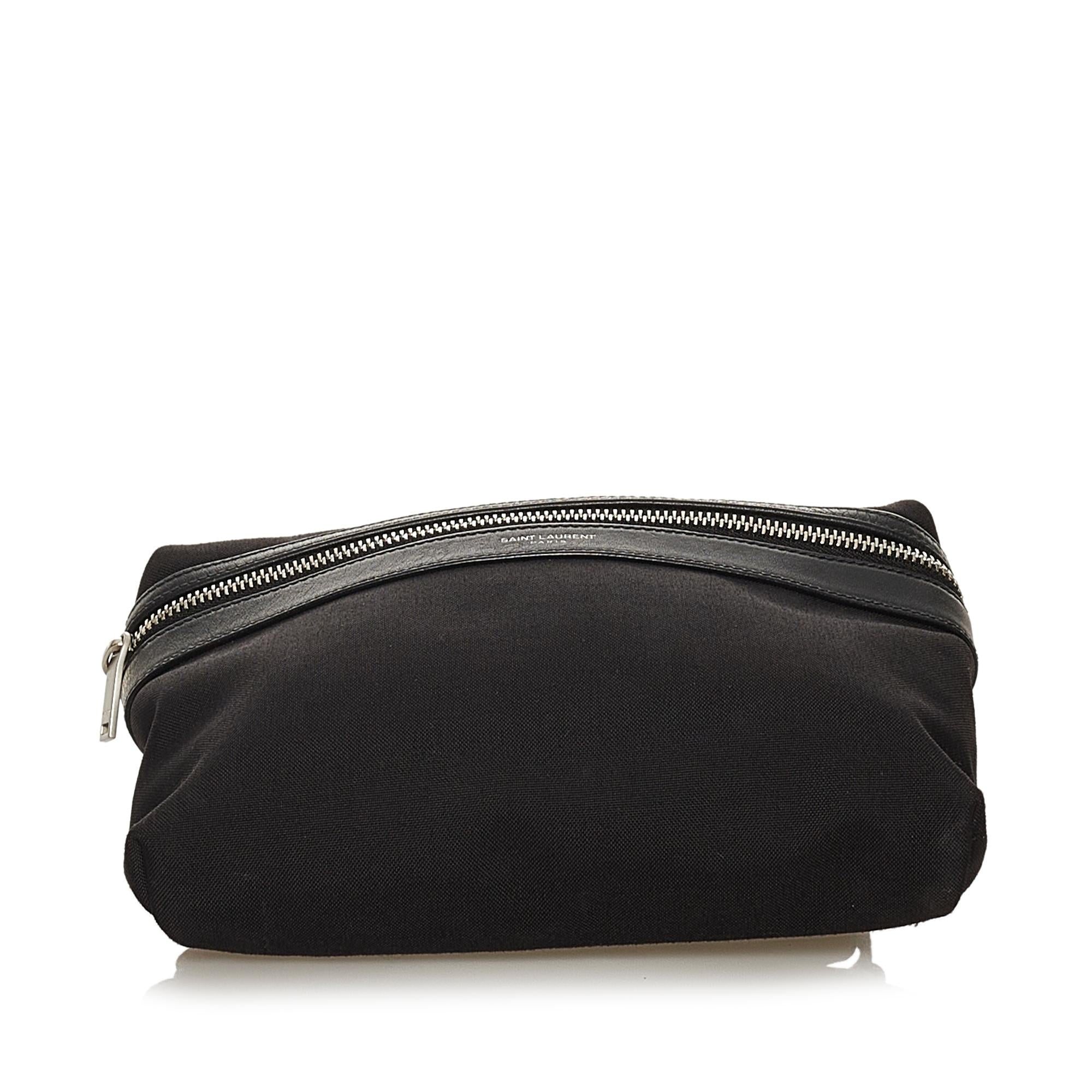 Saint Laurent Canvas Belt Bag (SHG-29251)