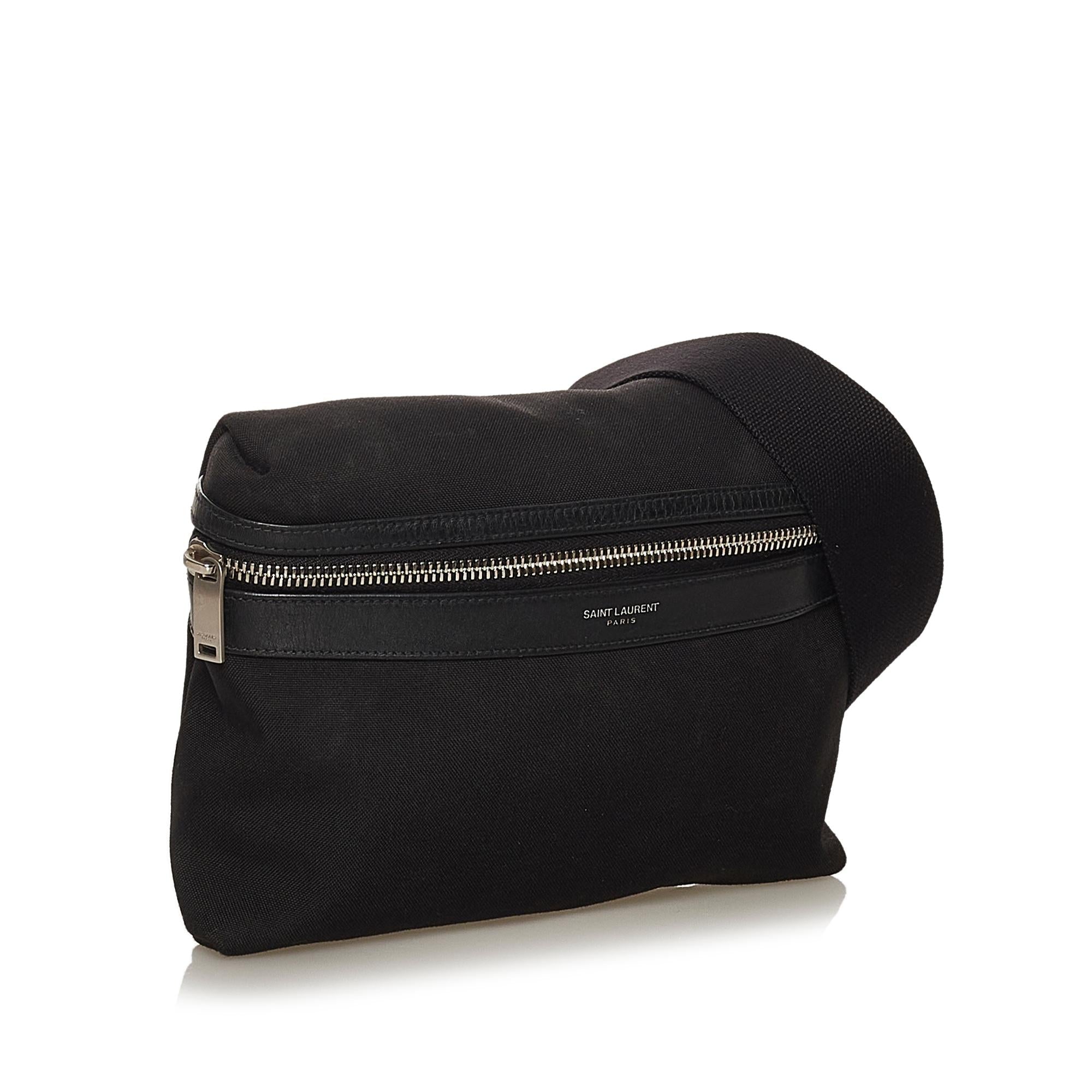 Saint Laurent Canvas Belt Bag (SHG-29251)
