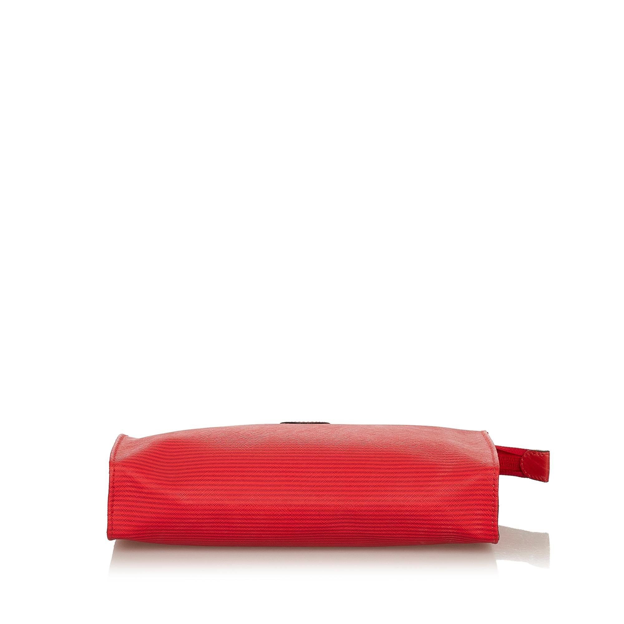 Saint Laurent Canvas Clutch Bag (SHG-26355)