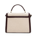 Saint Laurent Canvas Monogram Cassandra Shoulder Bag (SHF-19526)