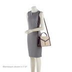 Saint Laurent Canvas Monogram Cassandra Shoulder Bag (SHF-19526)