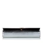 Saint Laurent Cassandre Leather Clutch (SHG-24788)