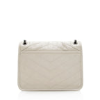 Saint Laurent Crinkled Calfskin Niki Baby Shoulder Bag (SHF-18929)