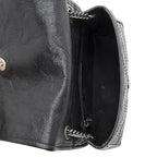 Saint Laurent Crinkled Calfskin Niki Chain Wallet (SHF-18521)