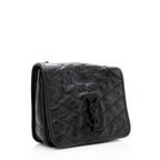 Saint Laurent Crinkled Calfskin Niki Chain Wallet (SHF-18521)