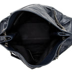 Saint Laurent Crinkled Calfskin Niki Large Shopping Tote (SHF-19423)