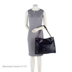 Saint Laurent Crinkled Calfskin Niki Large Shopping Tote (SHF-19423)