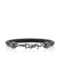 Saint Laurent Crinkled Calfskin Studded Opyum Bracelet (SHF-1K4Chh)