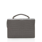 Saint Laurent Croc Embossed Bellechasse Shoulder Bag (SHF-18639)