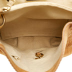 Saint Laurent Croc Embossed Capri Flap Bag (SHG-26477)