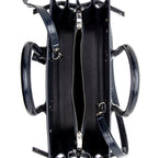 Saint Laurent Croc Embossed Leather Sac De Jour Small Tote (SHF-18891)