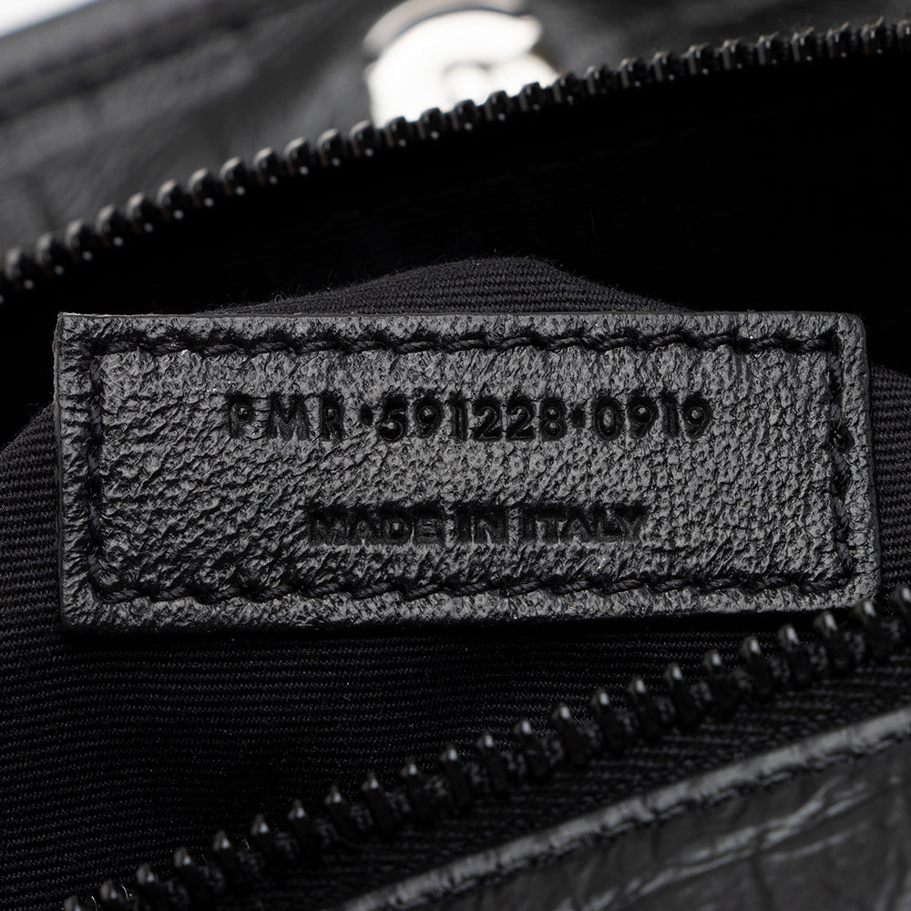 Saint Laurent Croc Embossed Niki Waist Bag (SHF-17121)
