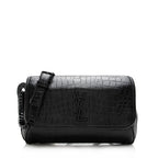 Saint Laurent Croc Embossed Niki Waist Bag (SHF-17121)
