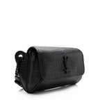 Saint Laurent Croc Embossed Niki Waist Bag (SHF-17121)