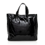 Saint Laurent Croc Embossed Patent Leather Raspail Tote (SHF-19265)