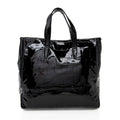 Saint Laurent Croc Embossed Patent Leather Raspail Tote (SHF-19265)