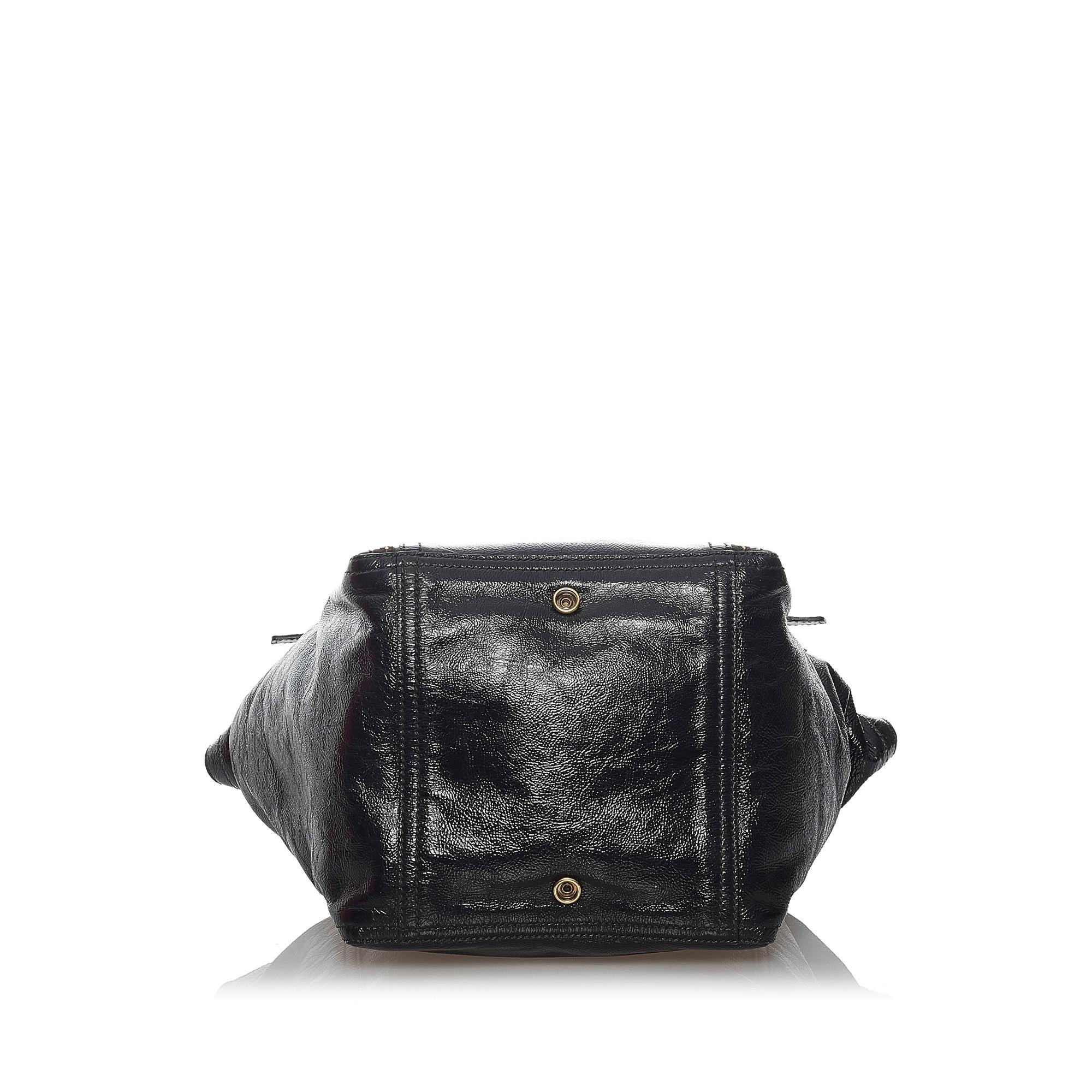 Saint Laurent Downtown Leather Tote Bag (SHG-29878)