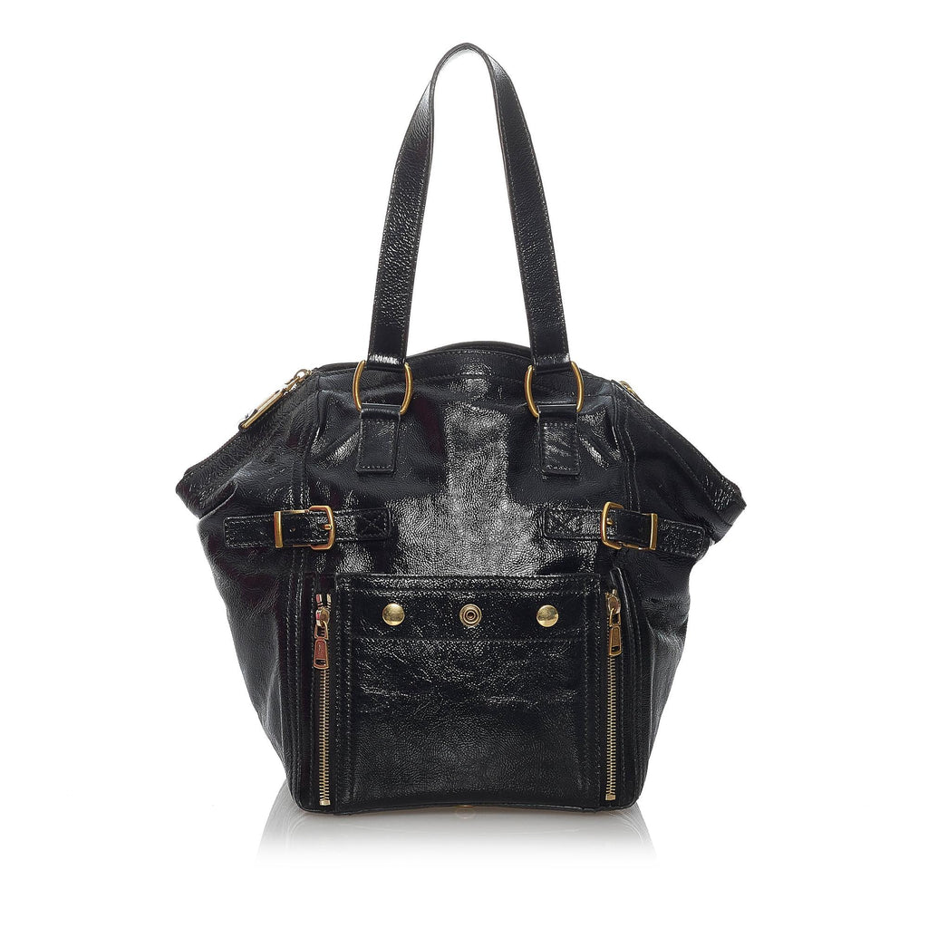 Saint Laurent Downtown Leather Tote Bag (SHG-29878)