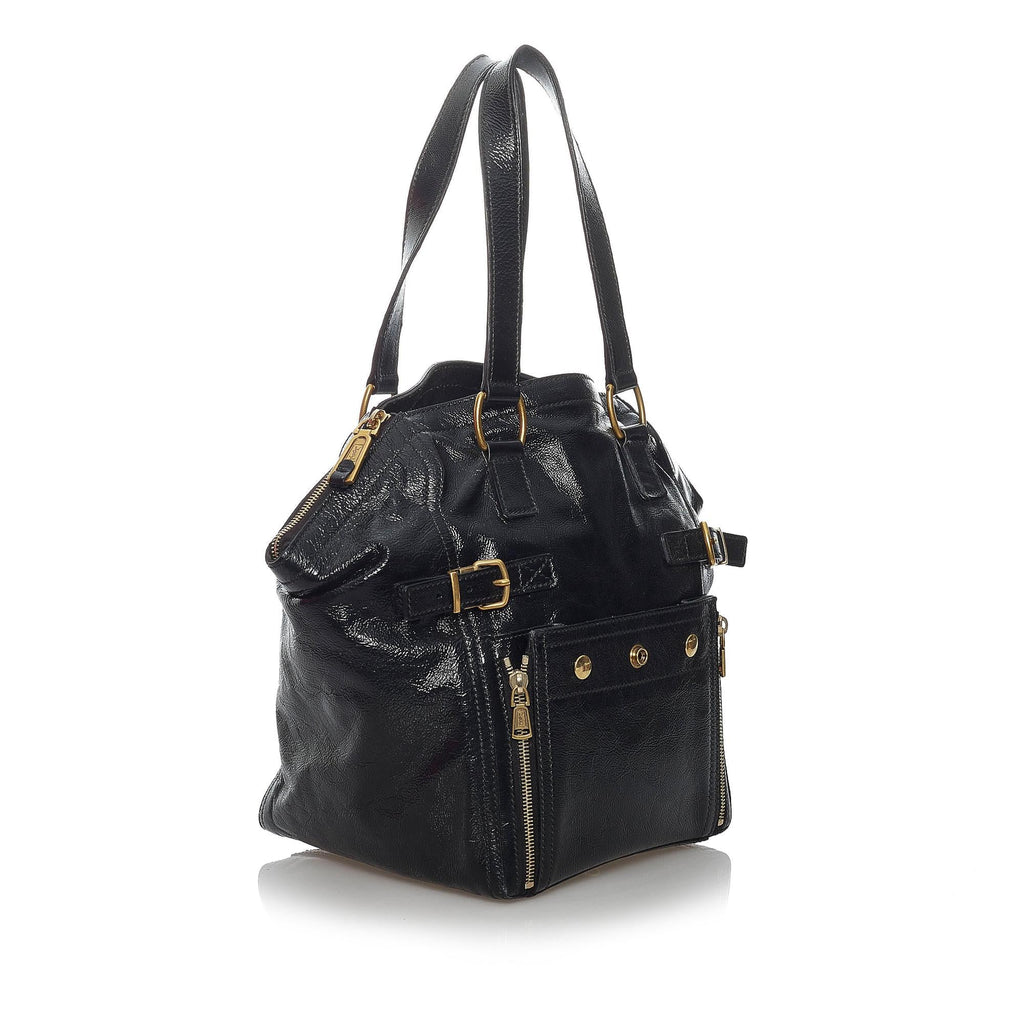 Saint Laurent Downtown Leather Tote Bag (SHG-29878)