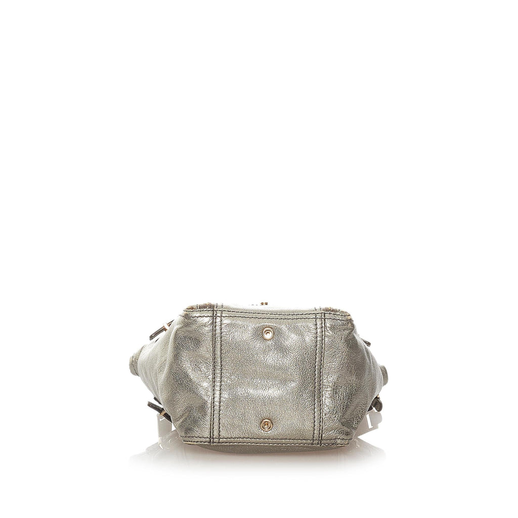 Saint Laurent Downtown Patent Leather Handbag (SHG-27230)
