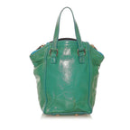 Saint Laurent Downtown Patent Leather Handbag (SHG-28073)