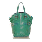 Saint Laurent Downtown Patent Leather Handbag (SHG-28073)