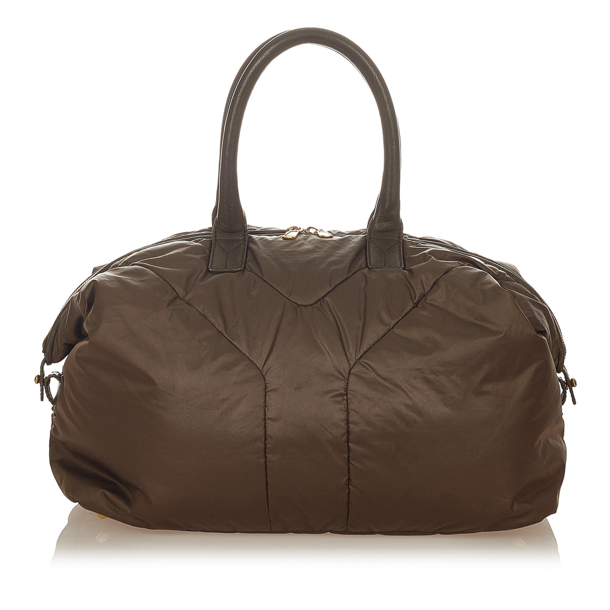 Saint Laurent Easy Nylon Handbag (SHG-24710)