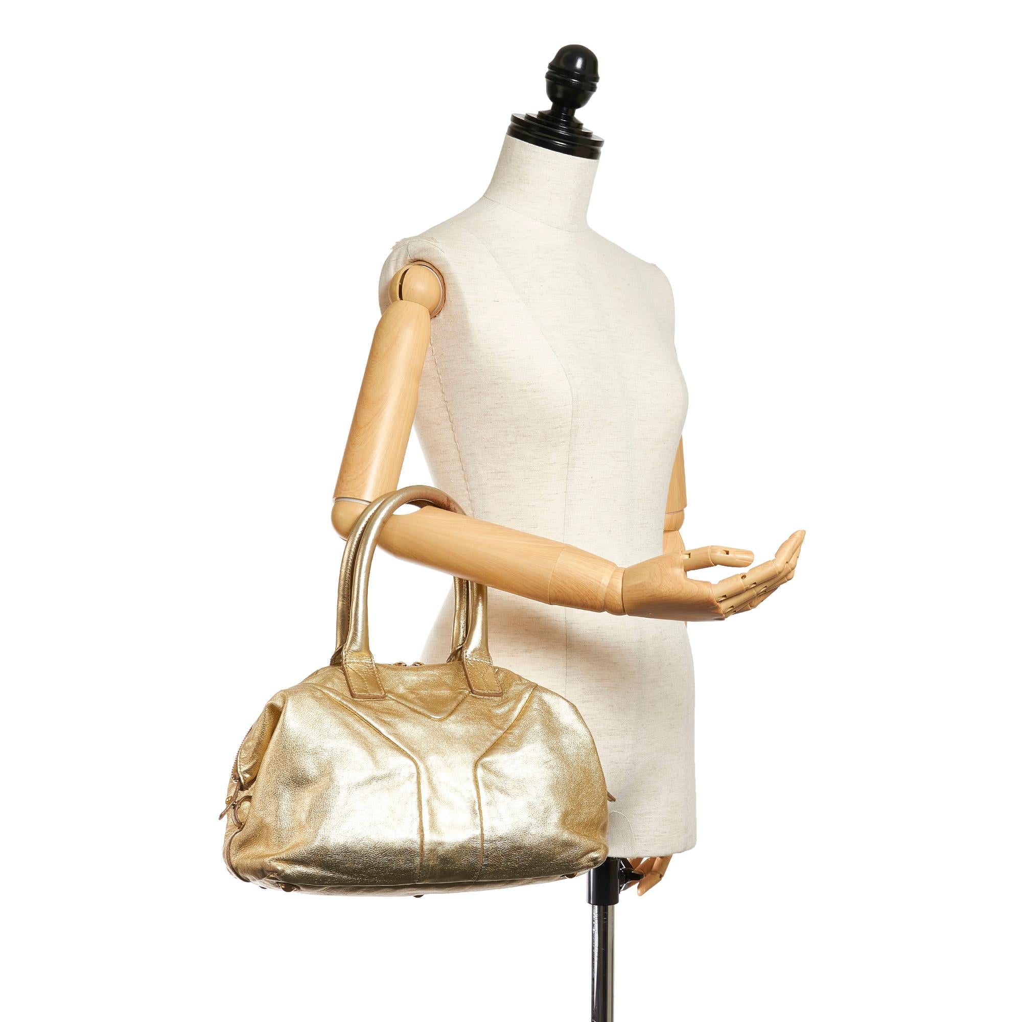 Saint Laurent Easy Y Leather Tote Bag (SHG-28856)